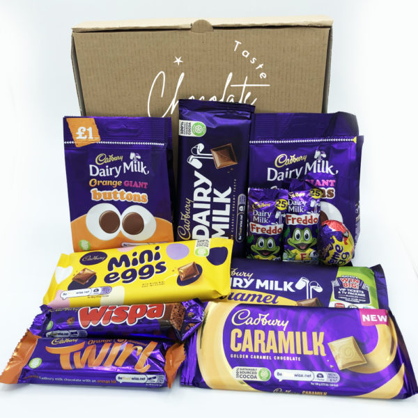 Cadbury chocolate hamper gift box deluxe