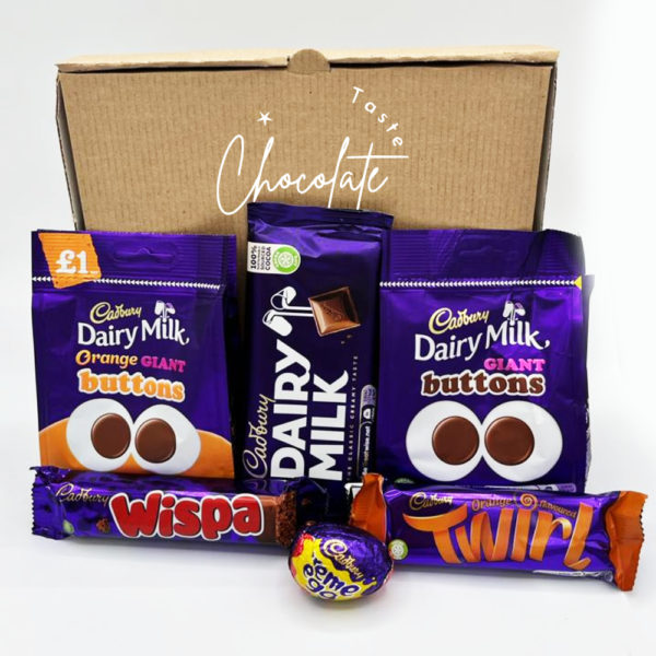 Cadbury chocolate hamper gift box deluxe