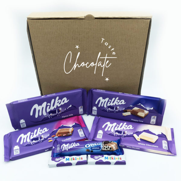 Milka chocolate hamper gift box standard